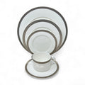 Mikasa Woven Cable Platinum - 5 Piece Place Setting