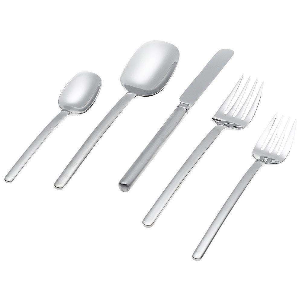 Mikasa Zena Satin Brushed Flatware - 5 Piece Place Setting