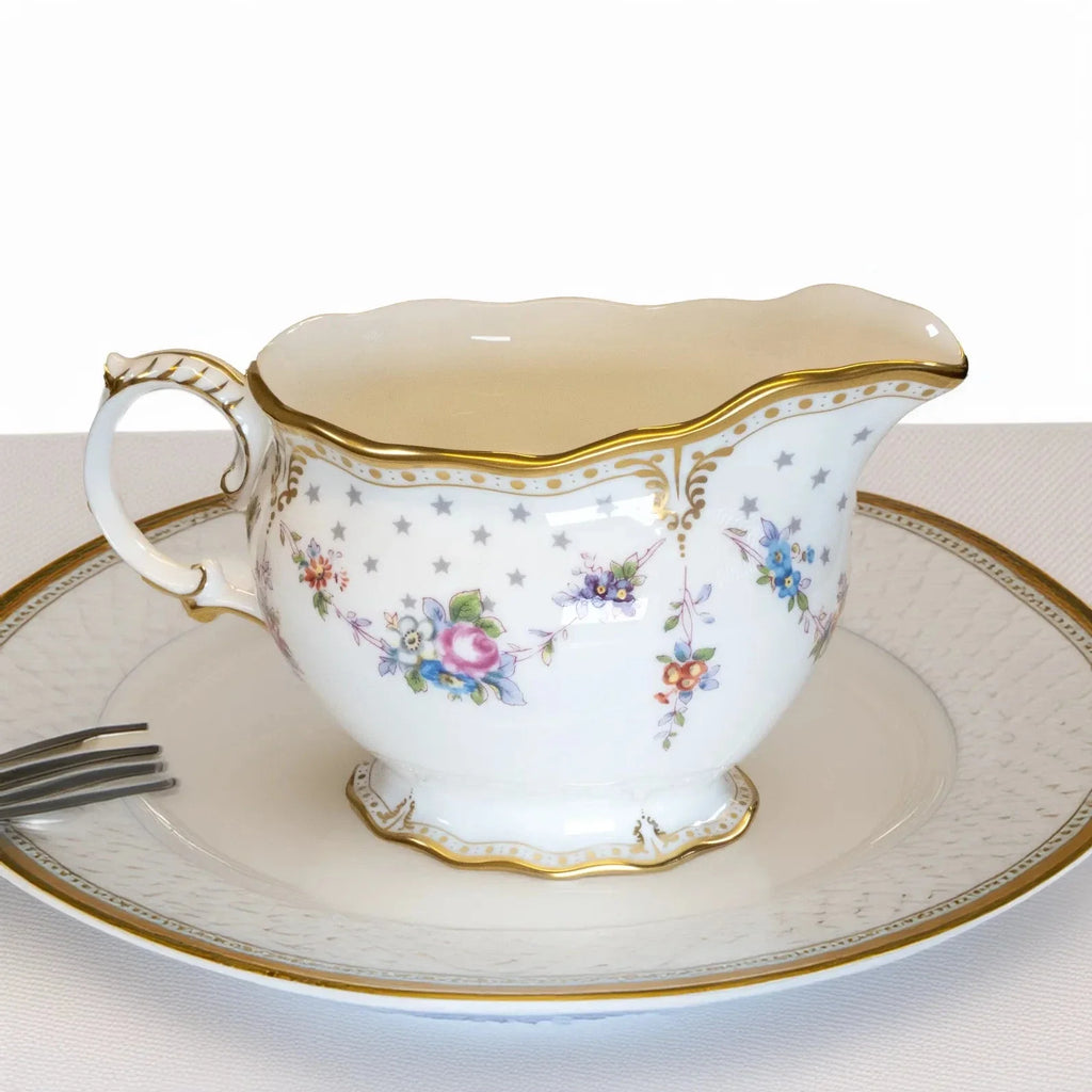 Royal Crown Derby Antoinette Cream Milk Jug