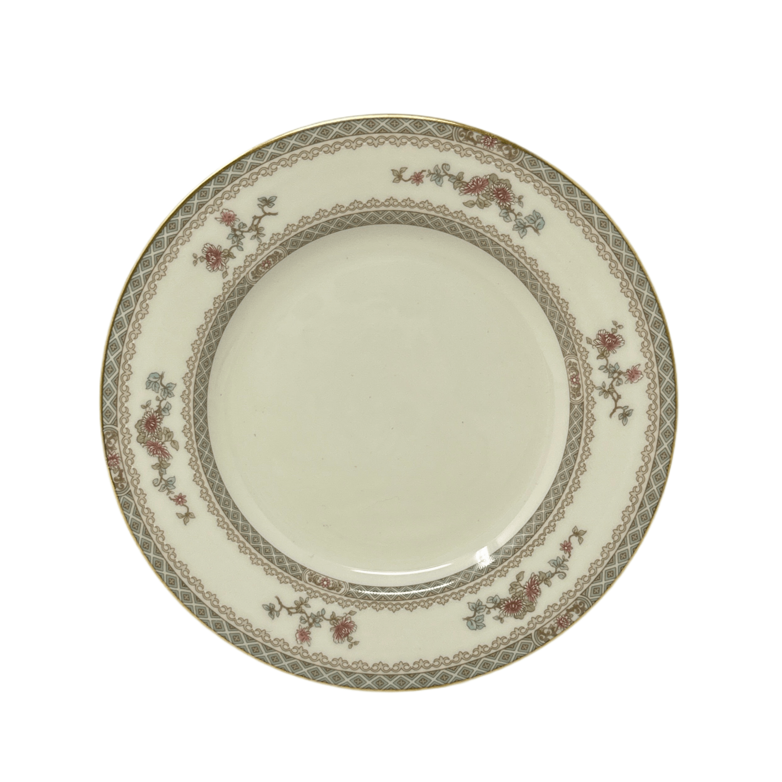 Minton Legacy Pink flowers Bread & Butter Plate