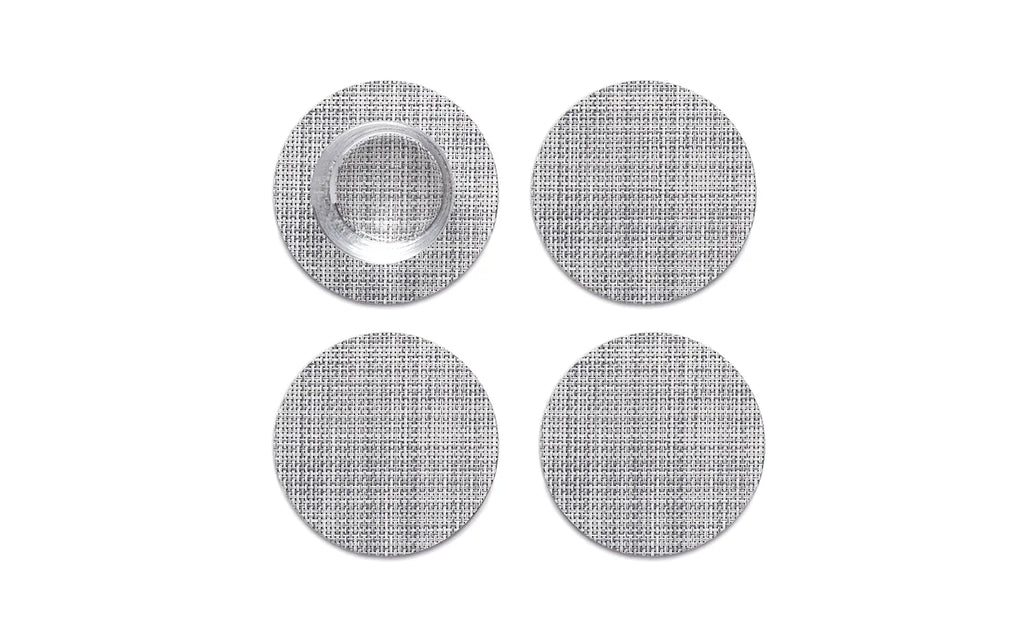 Chilewich Mini Basketweave Coasters - Pack of 4