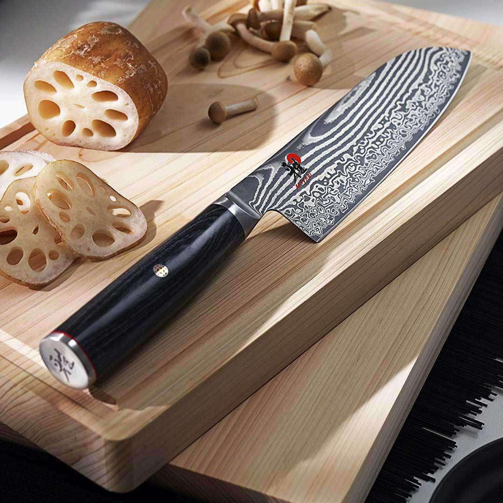 Miyabi 5000MCD67 Black 7" (18cm) Santoku Knife