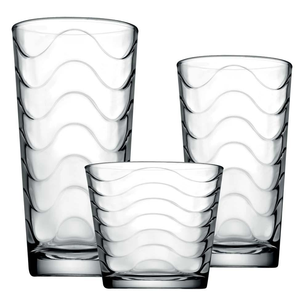 Lima Everyday Glassware - Set of 18