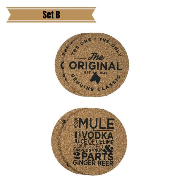 Moscow Copper Co. Coasters