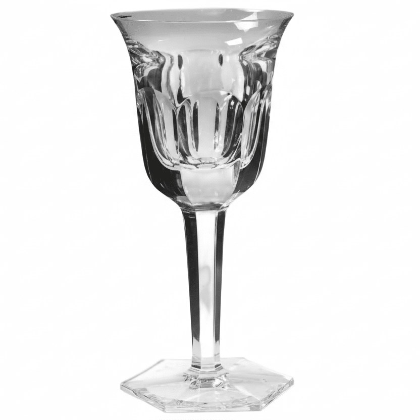 Moser Pope Wine Glass