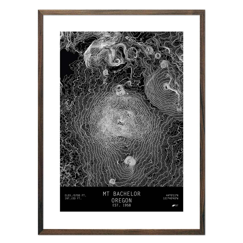 Mount Bachelor, Oregon - No Frame