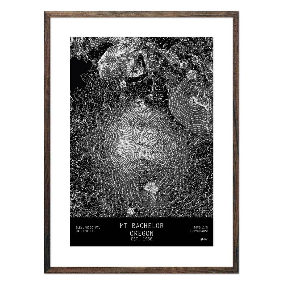 Mount Bachelor, Oregon - No Frame