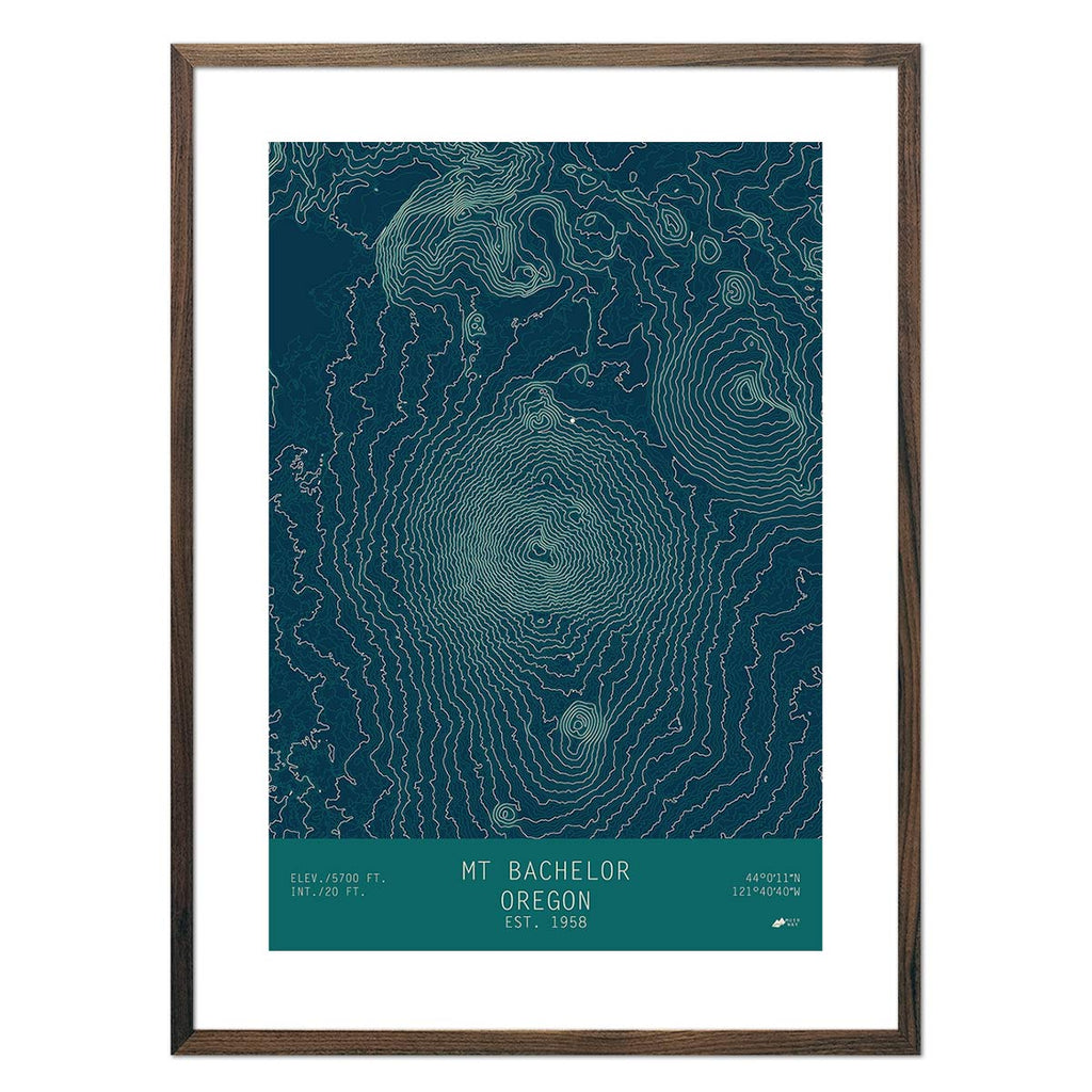 Mount Bachelor, Oregon - No Frame