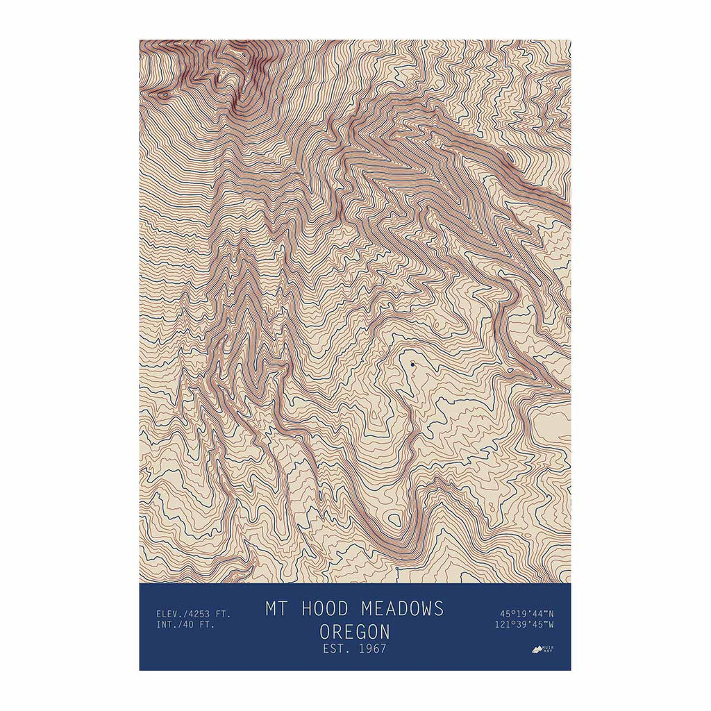 Mount Hood Meadows, Oregon - No Frame