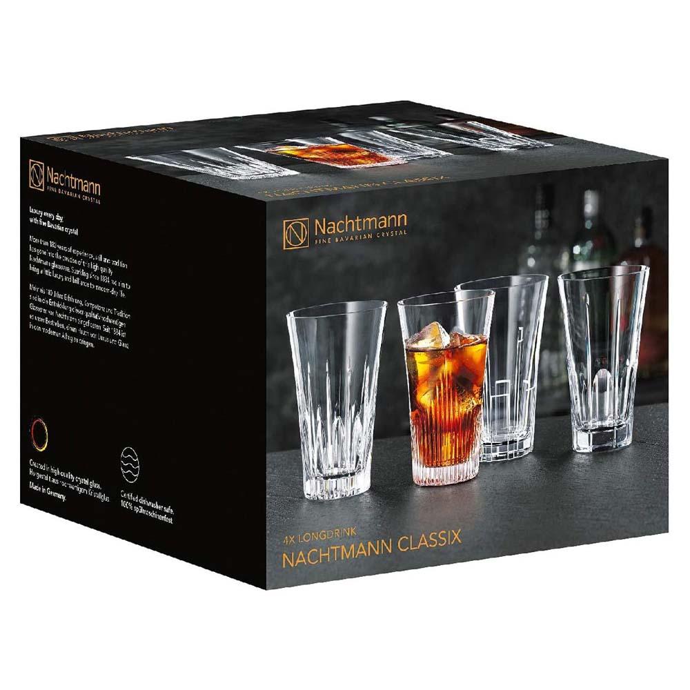 Nachtmann Classix Longdrink Glasses - Set of 4