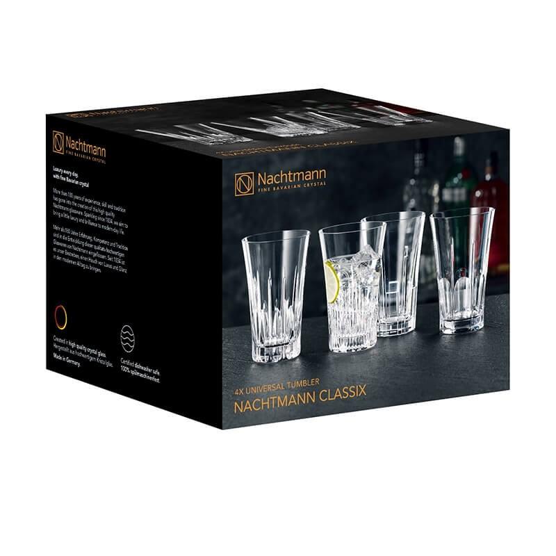 Nachtmann Classix Tumbler Glasses - Set of 4