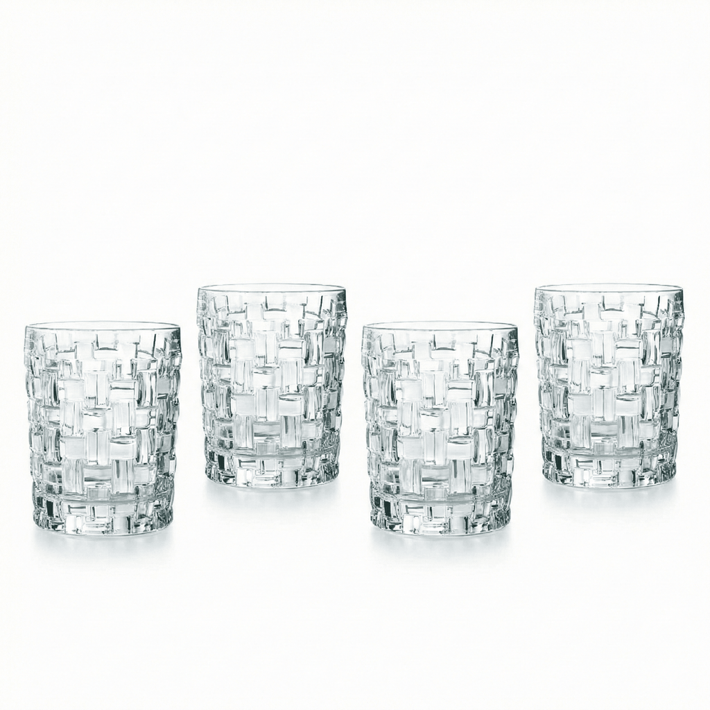 Nachtmann Crystal Bossa Nova Whiksy Tumbler Glass - Set of 4