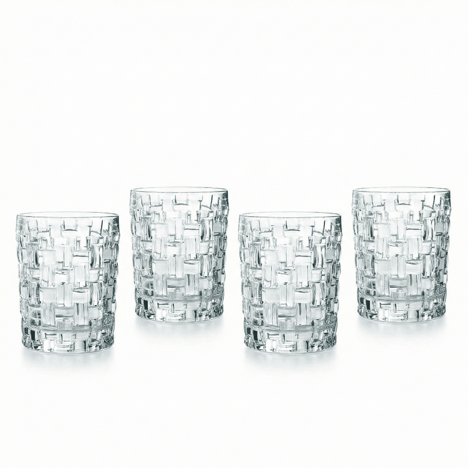 Nachtmann Crystal Bossa Nova Whiksy Tumbler Glass - Set of 4