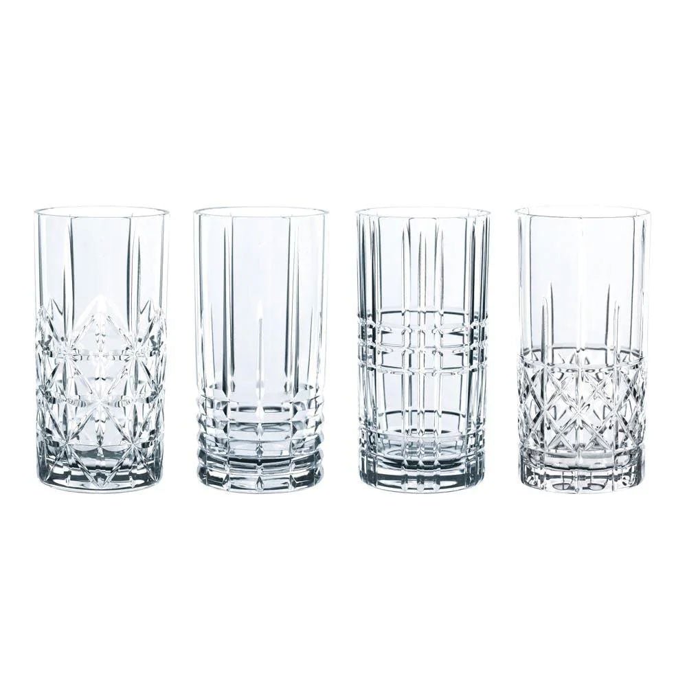 Nachtmann Crystal Highland Longdrink - Set of 4