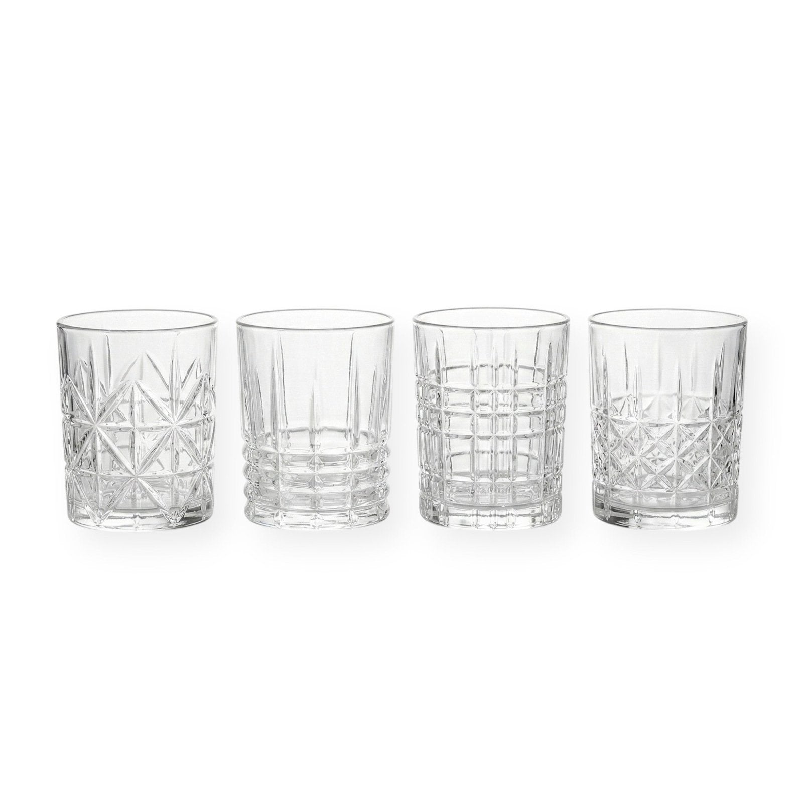 Nachtmann Crystal Highland Whisky Tumbler - Set of 4