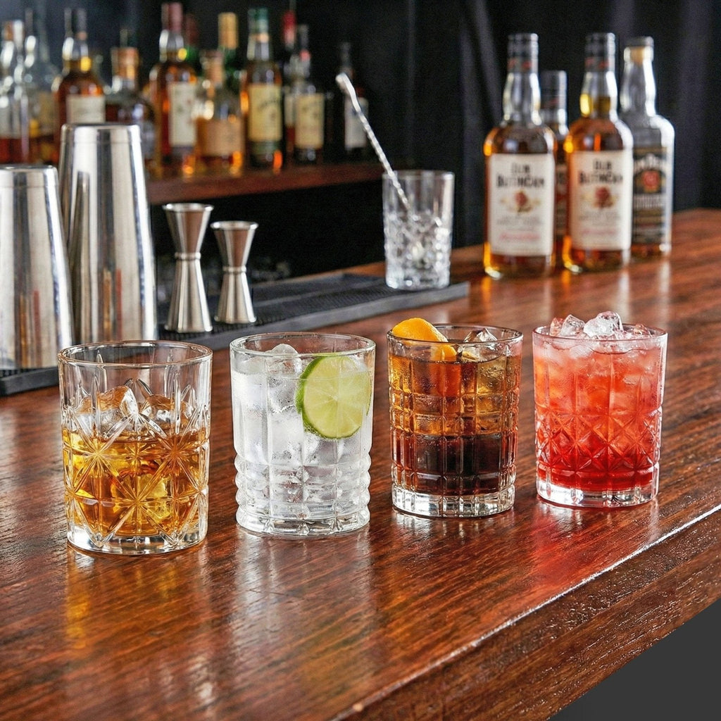Nachtmann Crystal Highland Whisky Tumbler - Set of 4