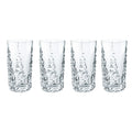 Nachtmann Crystal Sculpture Longdrink Glass - Set of 4