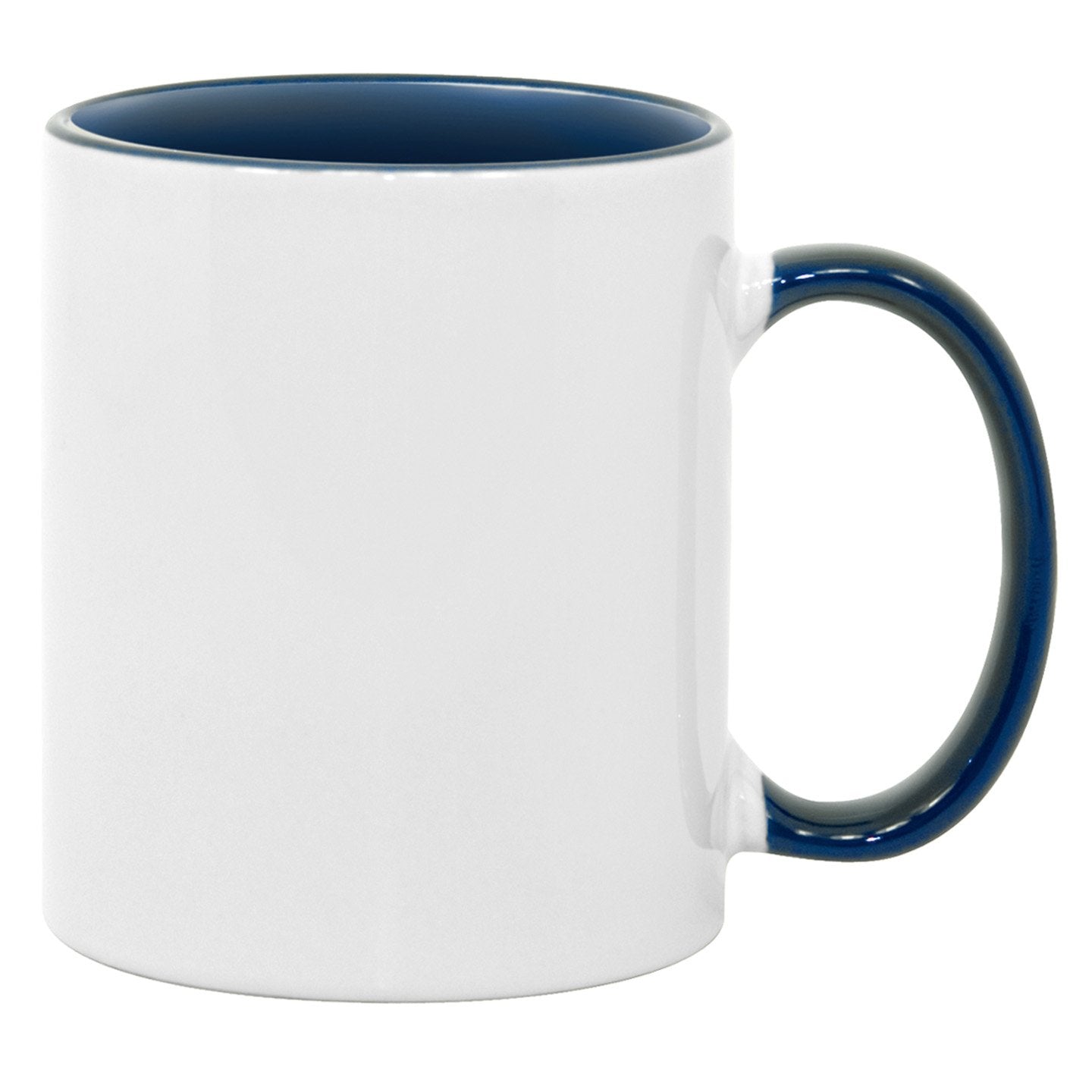 11oz Inner Handle Two Tone Mug (Multiple Colors) Mockup Generator