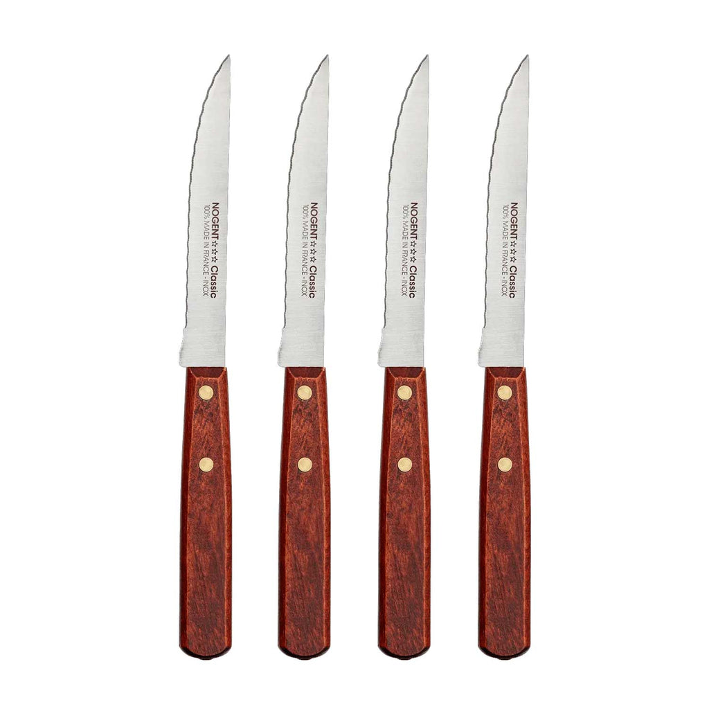 Nogent Hornbeam Classic Steak Knives - Set of 4