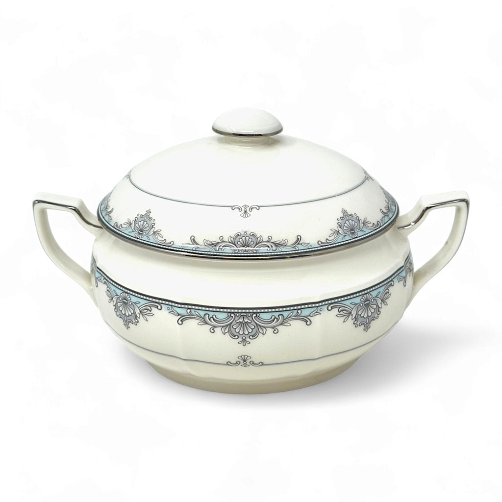 NORITAKE ADORNMENT COVERED VEGETABLE BOWL