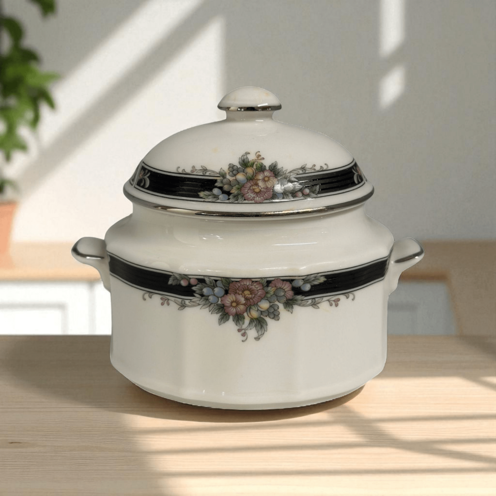 Noritake Afton Covered Vegetable Bowl