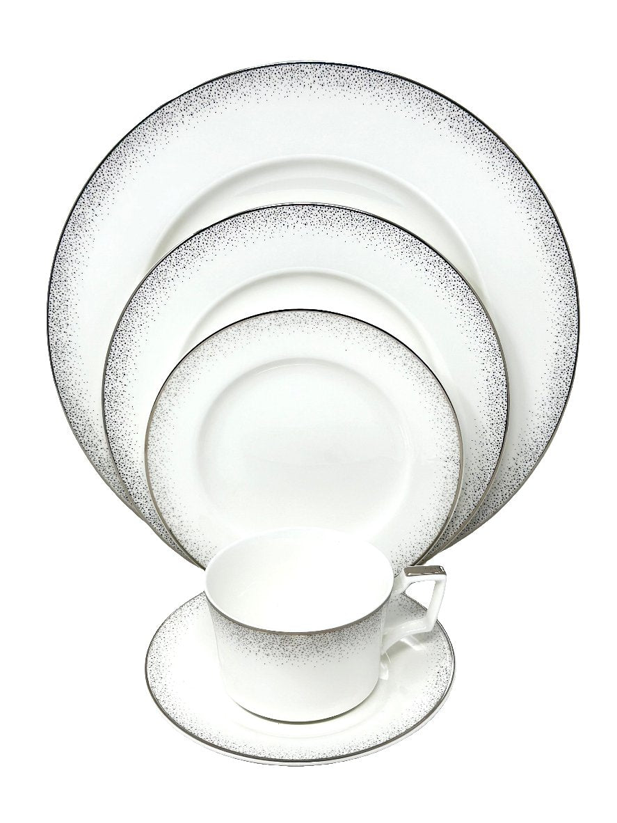 NORITAKE ALANA PLATINUM - 5 PIECE PLACE SETTING