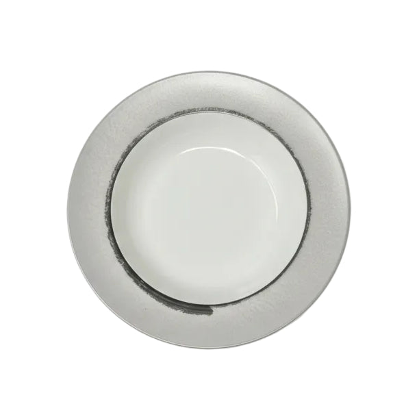 NORITAKE AMBIENCE FROST RIM SOUP BOWL