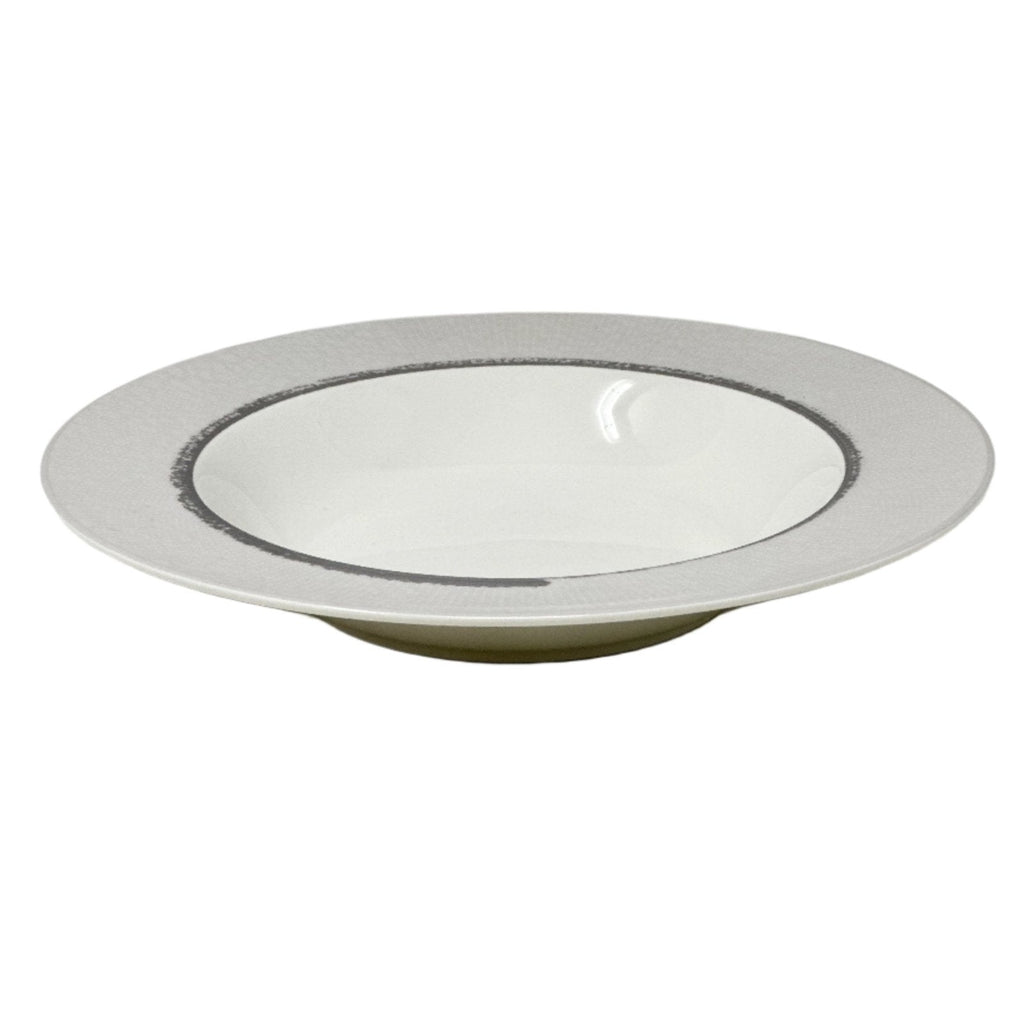 NORITAKE AMBIENCE FROST RIM SOUP BOWL