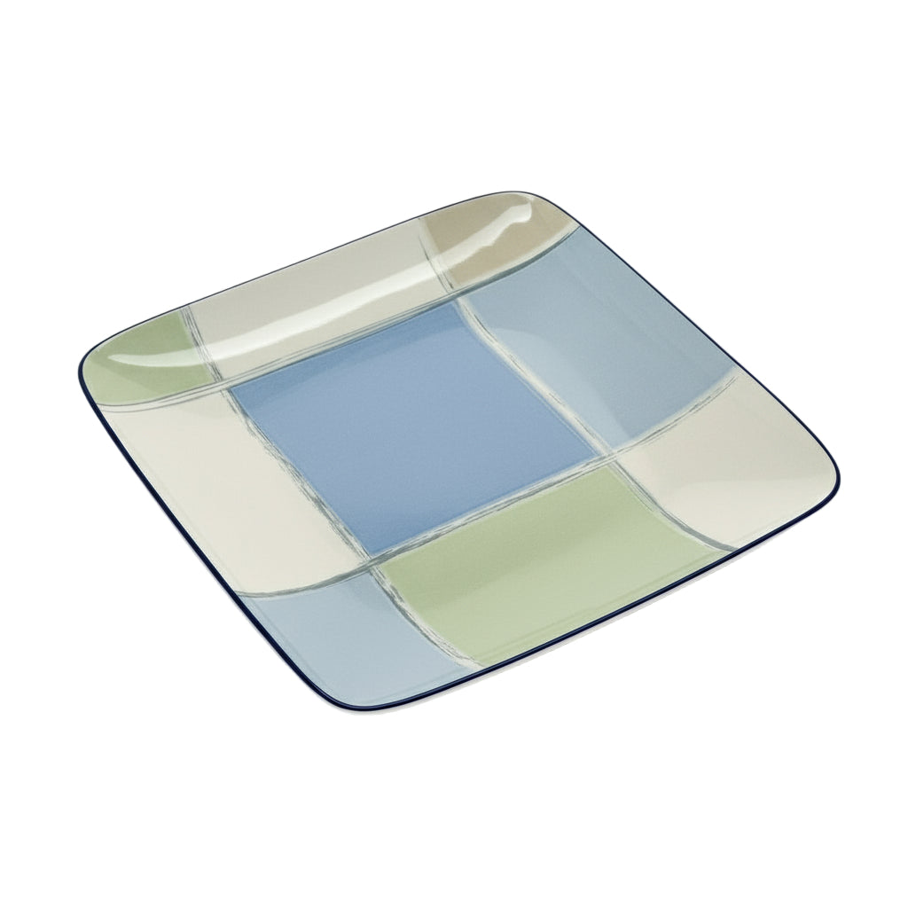 Noritake Ambience Java Blue Square Salad Plate