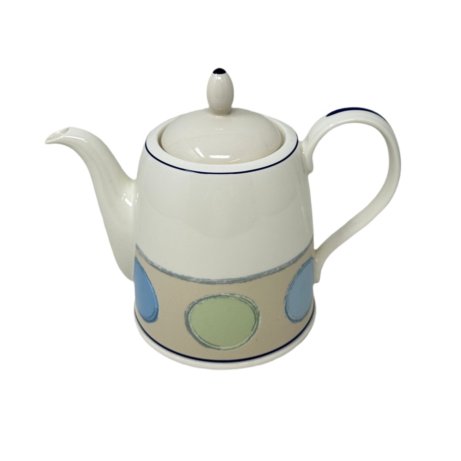 Noritake Ambience Java Blue Tea Pot