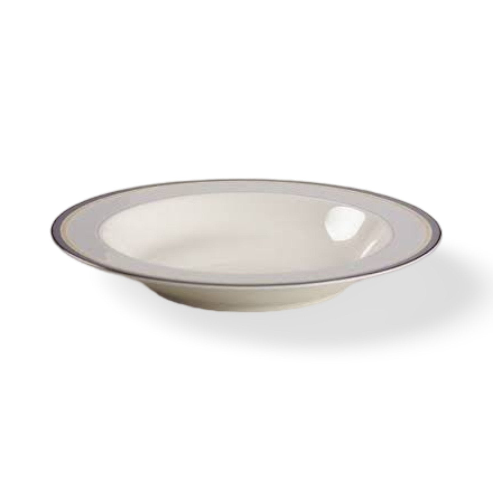Noritake Ambience Java Graphite Swirl Soup