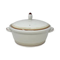 Noritake Ambience Mocha Java Swirl Round Casserole