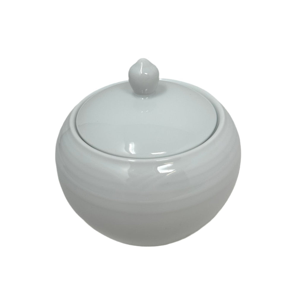 Noritake Arctic White Round Sugar Bowl