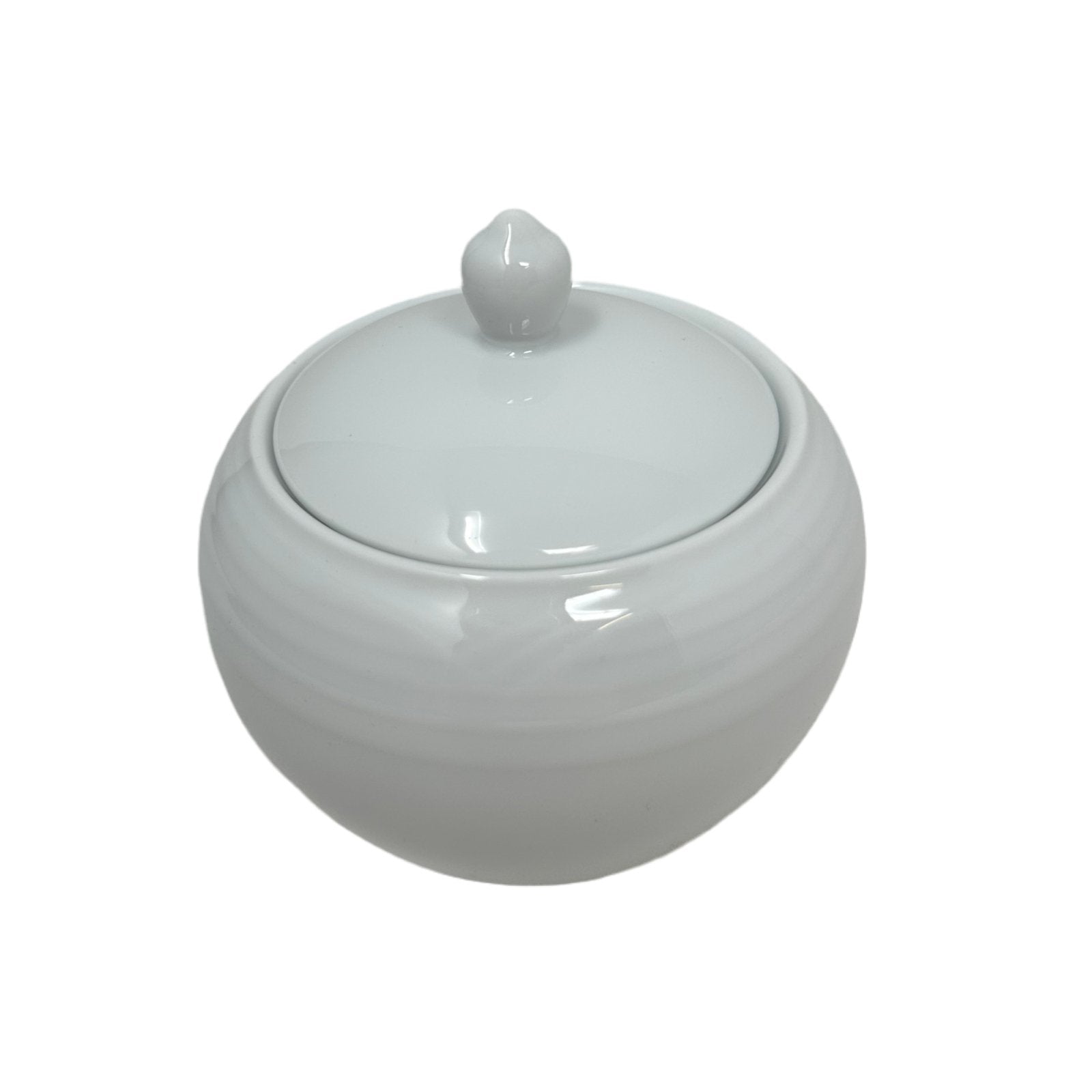 Noritake Arctic White Round Sugar Bowl