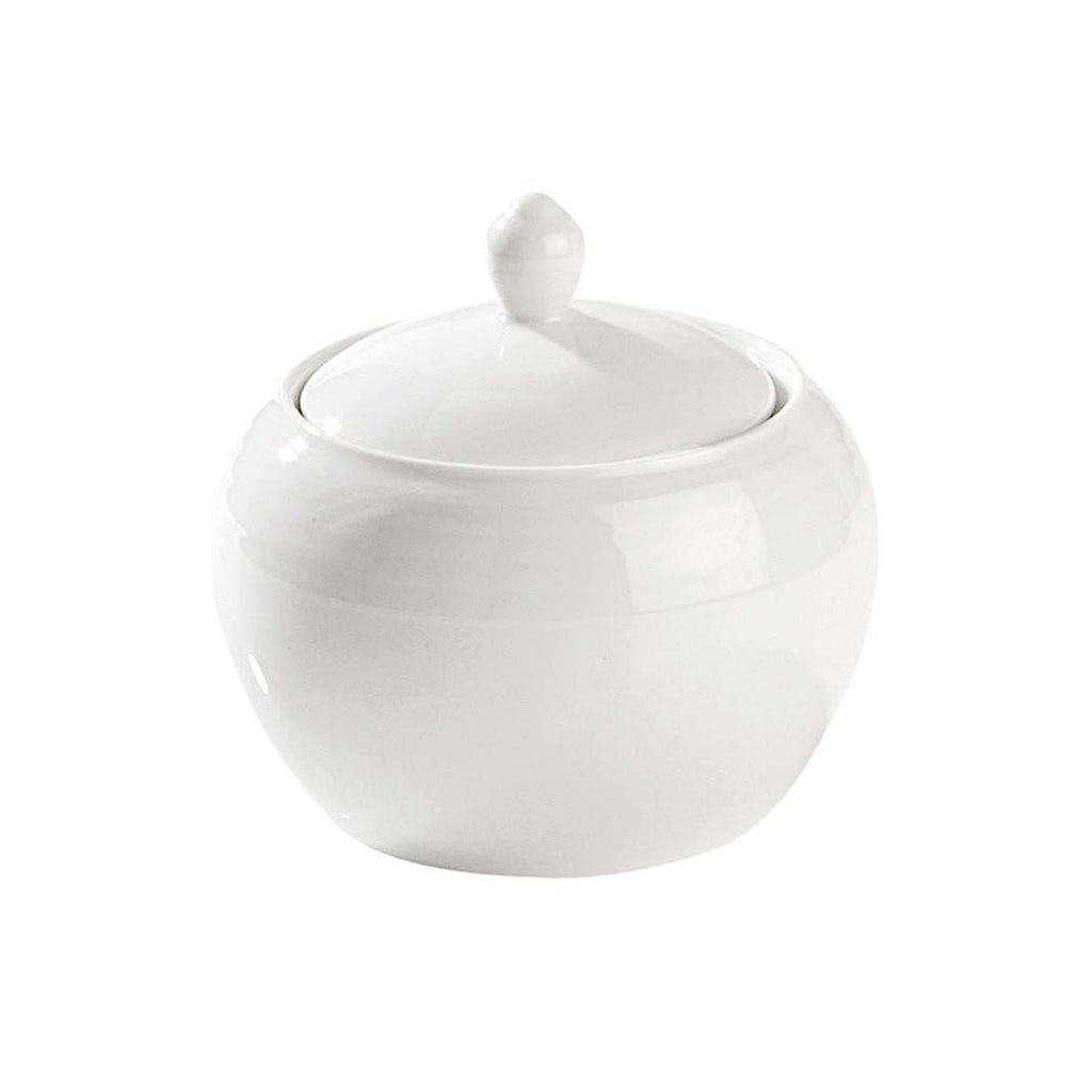 Noritake Arctic White Round Sugar Bowl