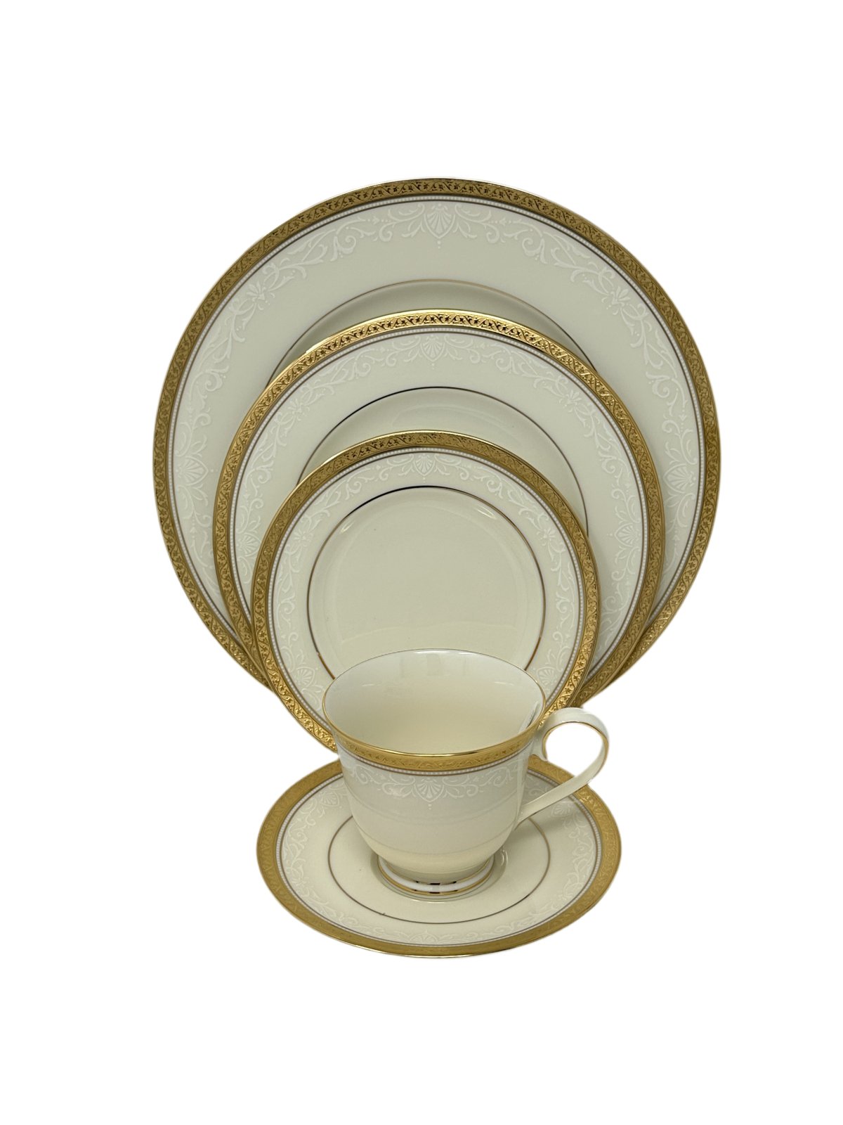 Noritake Ardmore Gold - 5 Piece Place Setting