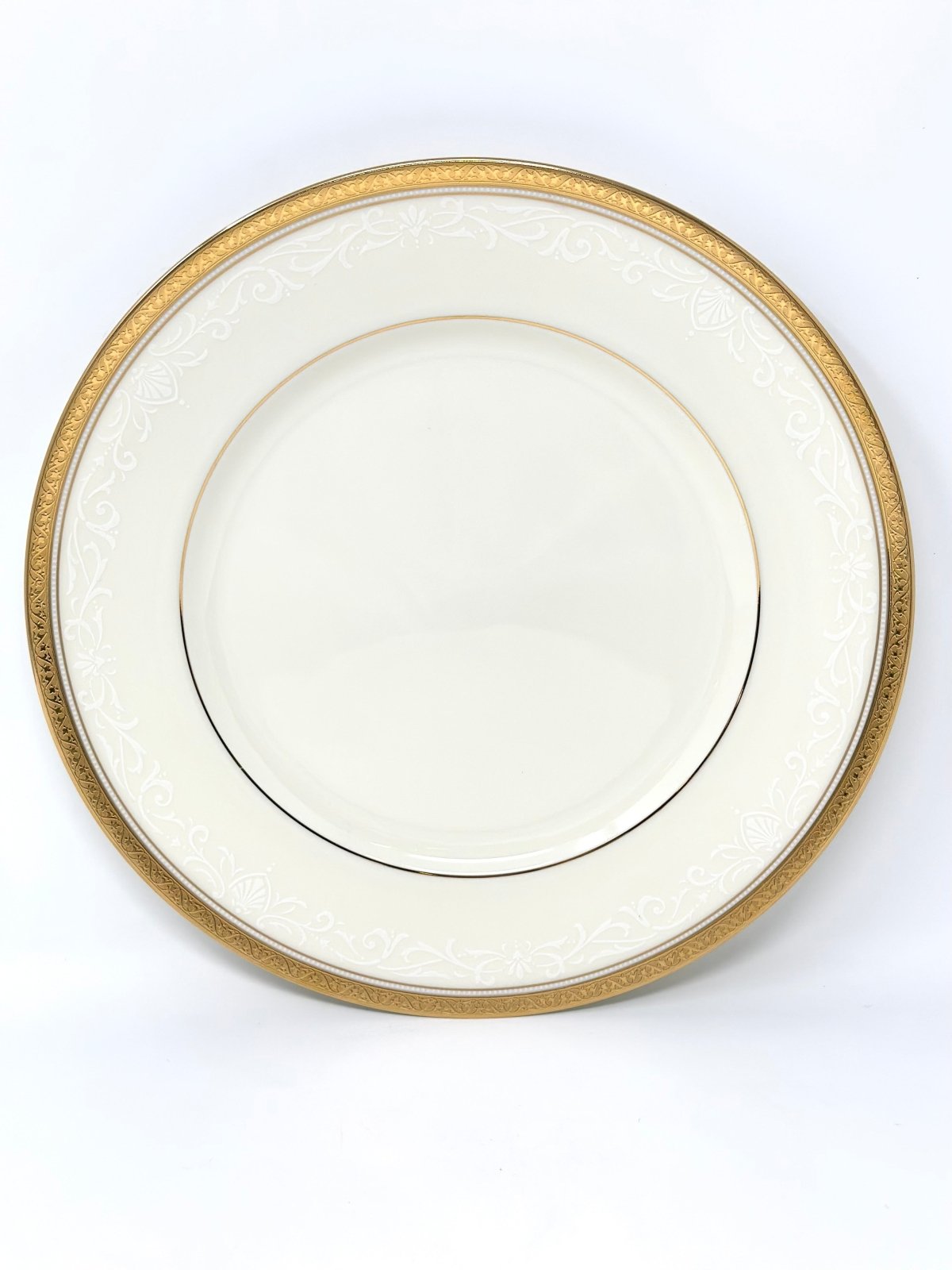 NORITAKE ARDMORE GOLD DINNER PLATE