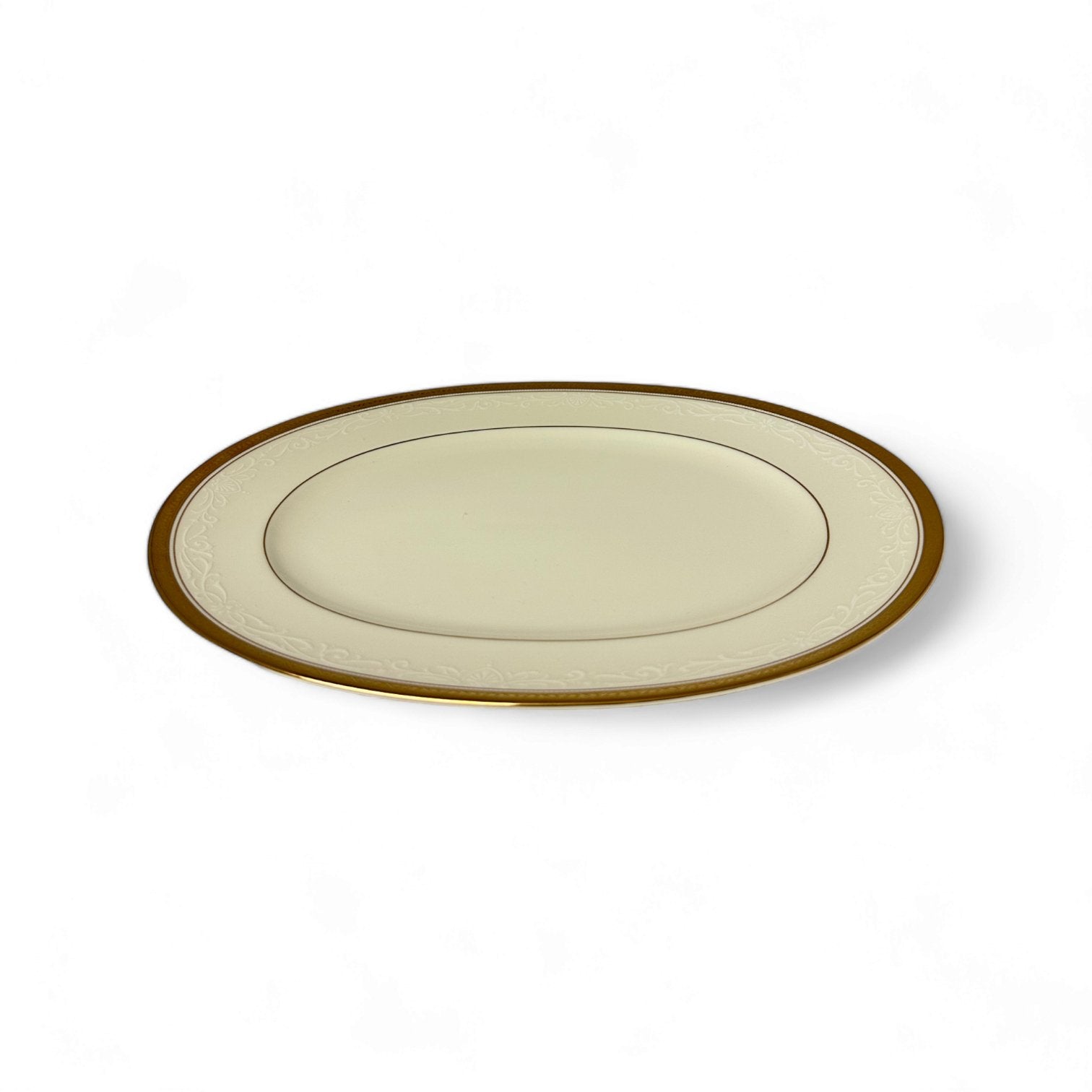 Noritake Ardmore Gold Oval Platter