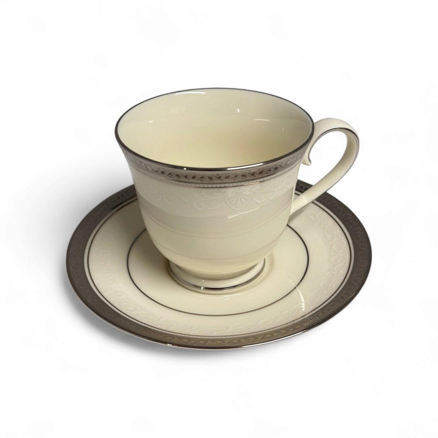 Noritake Ardmore Platinum Cup/Saucer