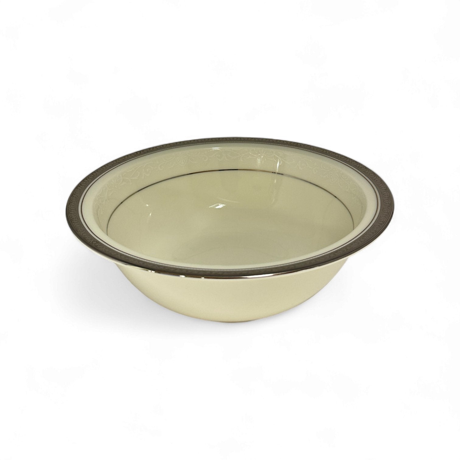 Noritake Ardmore Platinum Round Vegetable (Salad Bowl)