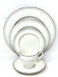 NORITAKE ARIA PLATINUM - 5 PIECE PLACE SETTING