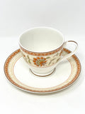 NORITAKE AUTUMN WHISPER CUP AND SAUCER SET