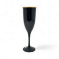 NORITAKE BLACK AMETHYST REMEMBRANCE EBONY GOLD CHAMPAGNE FLUTE