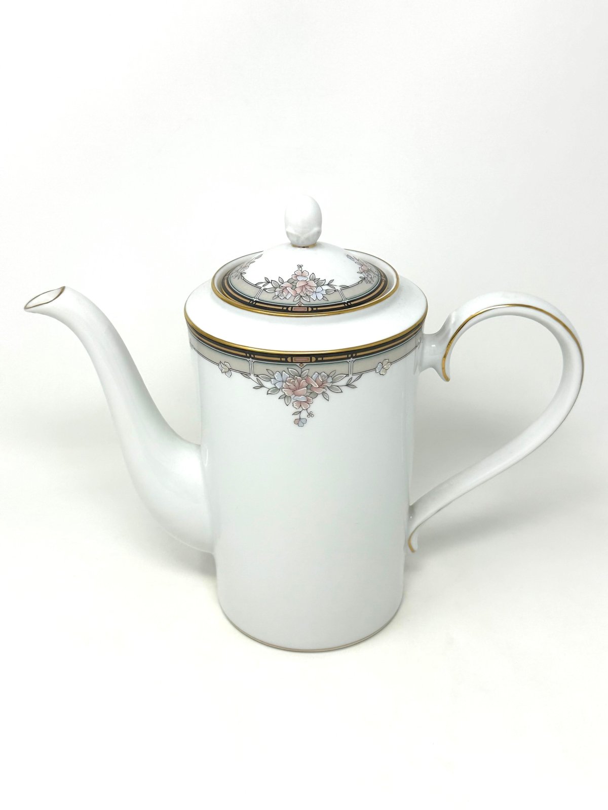 NORITAKE BLOSSOM MIST COFFEE POT