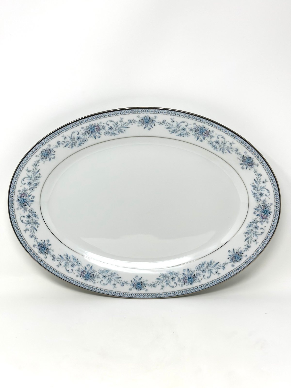NORITAKE BLUE HILL OVAL PLATTER