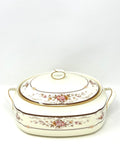 NORITAKE BRENTLY COVERED VEGETABLE BOWL