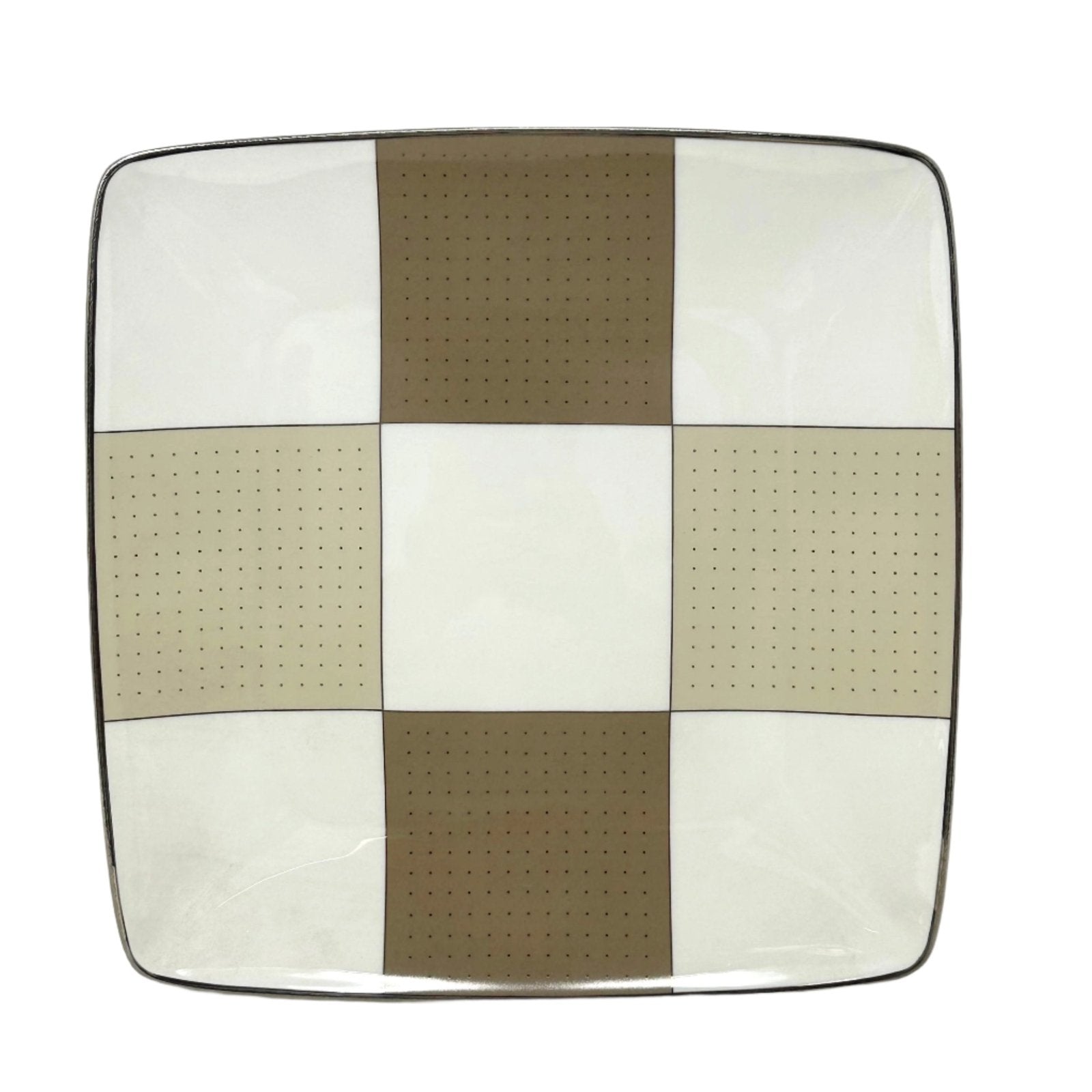 NORITAKE CAMEROON SAND SQUARE Dinner PLATE