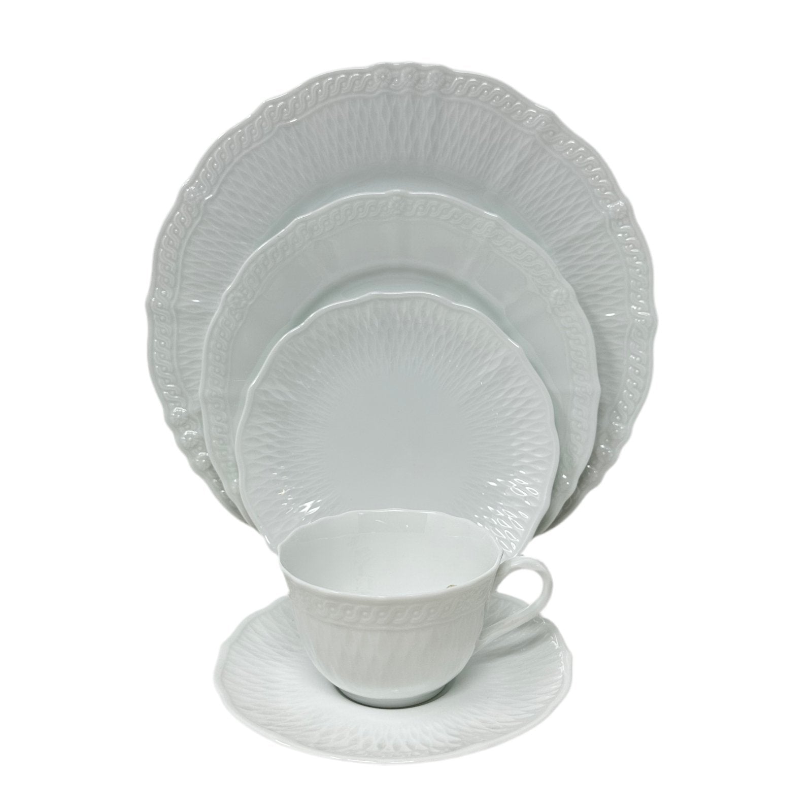 Noritake Cher Blanc - 5 Piece Place Setting
