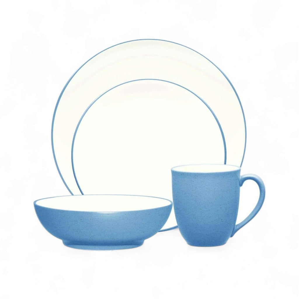 Noritake Colorwave Coupe 4-Piece Place Setting - Sky Blue