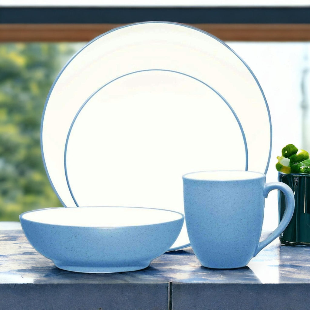Noritake Colorwave Coupe 4-Piece Place Setting - Sky Blue